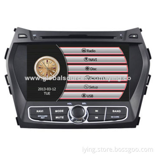 Special car DVD radio player for Hyundai IX45 with GPS function